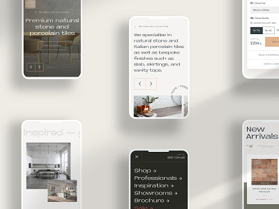 eCommerce — Mobile Screens creative design design ecommerce mobile ui ui design ux web website work in progress