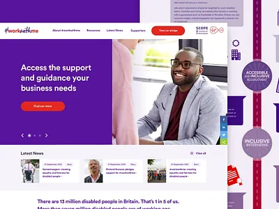 Scope / Virgin Media - Workwithme design ui ux web