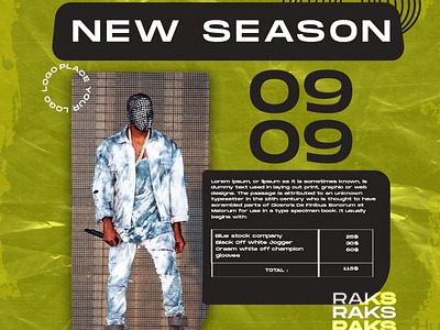 RAKS New Season ❤️🐍 branding canva template design illustration instagram instagram banner instagram post instagram stories instagram template logo