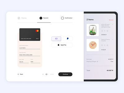 Checkout app checkout daily dailyui form page payment