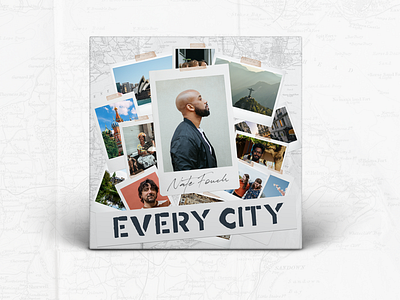 Every City Single Cover Art art art direction artwork branding chicago design music typography