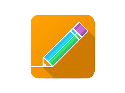 App Icon app store apps flat icon pencil