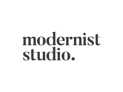 Modernist Studio Logo