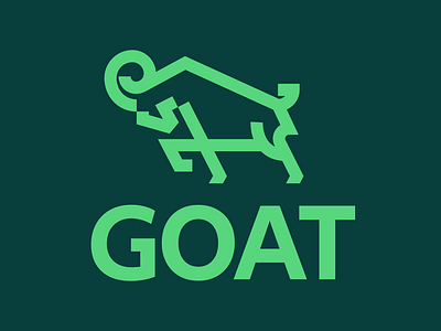 Goat animal logo mark logos