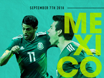 Mexico vs Uruguay banner ad design facebook ad footbal graphic houston mexico soccer sports typogaphy uruguay