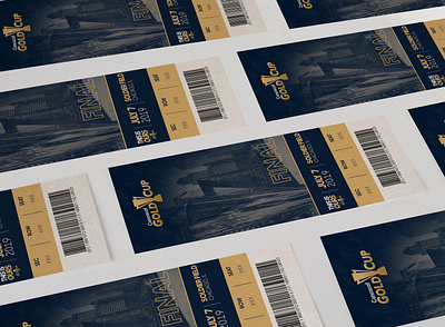 Gold Cup Tickets agency branding campaign creative design graphic design marketing print soccer thirsty ticket