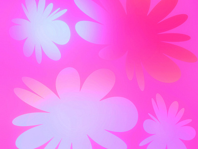 Download Fluorescent Flowers Digital Phone Wallpaper By Y2k Svg On Dribbble