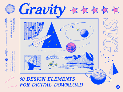 Gravity Design Collection | Digital Download