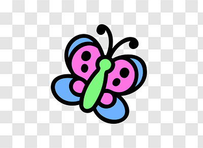 Fluttering Butterfly by Y2K SVG art licensing design illustration shirt design shirt graphic svg svg design y2k y2k svg