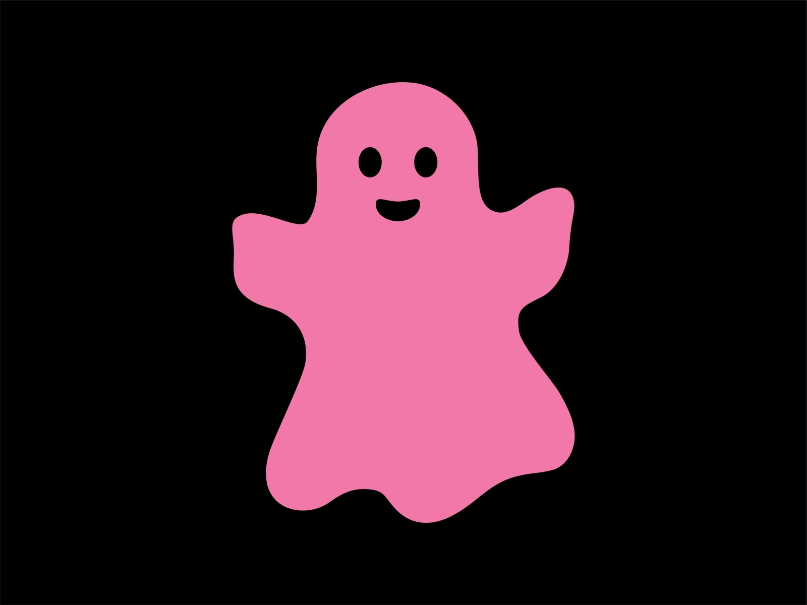 Scary Pink Ghost By Y K Svg On Dribbble