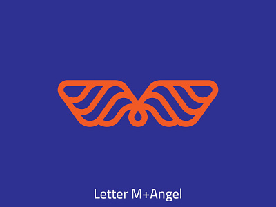 Letter M & Angel