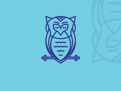 Owl brand branding calligraphy etude free icon identity logo logotype minimalist mockup typography