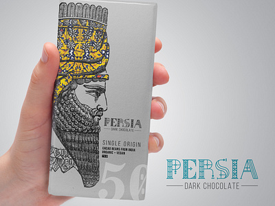 Persia Chocolate PACKING art brand branding calligraphy chocolate cocoa design font identity illustration logo logotype mockup muckup pack packaging packing typography ui