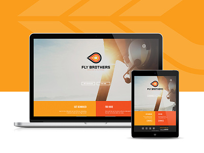 Fly Brothers Launch desktop mobile responsive web website