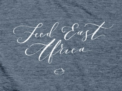 Feed East Africa apple pencil calligraphy design handlettering ipad pro lettering procreate procreate app typography