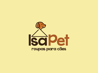 IsaPet dog dog icon dog illustration illustration line logo minimal pet pet business pet care