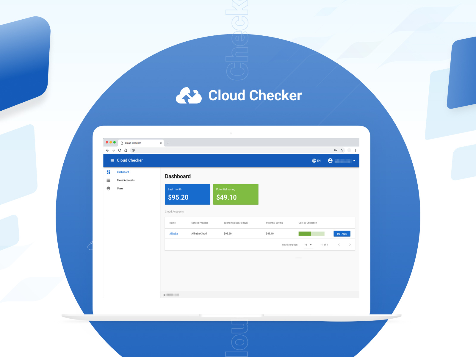 Сloud checker by Amoniac OÜ on Dribbble