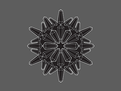 Crystal Mandala crystal gems mandala radial pattern