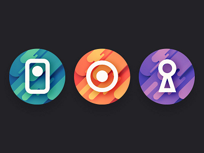 Icons concept design experiment icons line