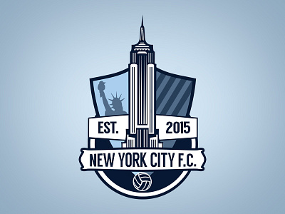 New York City FC Crest Concept by Carlos for Thirsty Agency on Dribbble