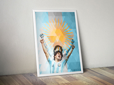 Maradona Poster