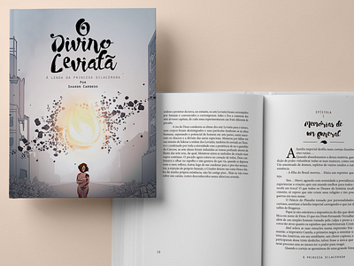 Projeto Gráfico - O Divino Leviatã book graphic design indesign print