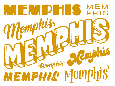 Creative Works, Memphis 2017 creative creativeworks handdrawn lettering memphis signage tennessee type typography