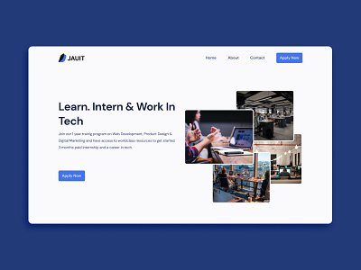 Jauit landing page