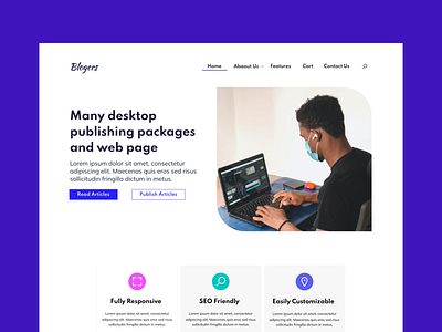 Landing page