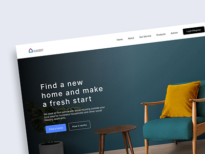 Landing page Huxagent