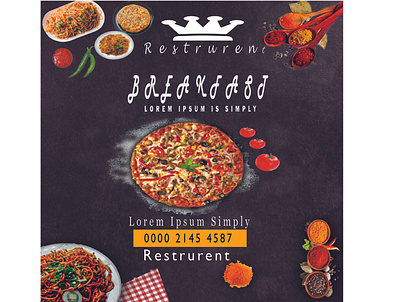 pizza restrurent flyer illustration illustrations illustrator