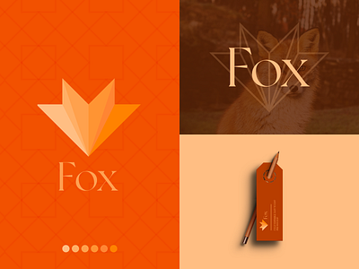 Fox Logo branding design fox graphic design illustration logo logodesign logomark mark symbol typography