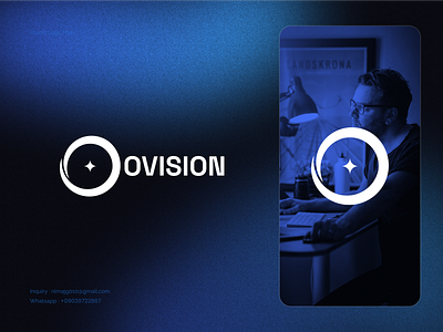 Ovision Logo Design