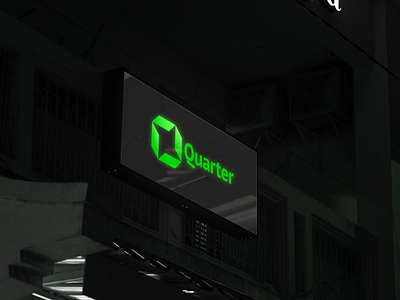 Quarter Logo Design