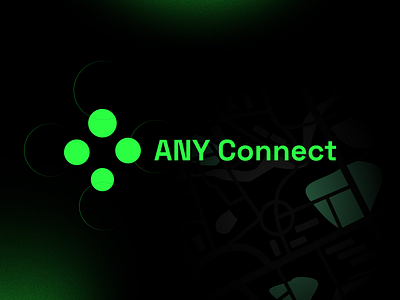 Any Connect VPN Logo design