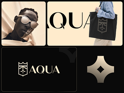 Aqua Agency Logo design