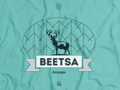 Beetsa t-shirt emblem local logo t shirt