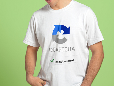 Re captcha T shirt design mockup t shirt t shirt mockup