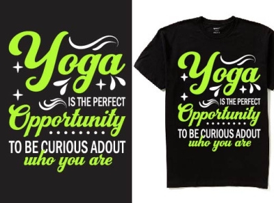 T Shirts Yoga designs, themes, templates and downloadable graphic elements  on Dribbble