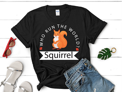 best tshirt design for squirrel lover custom tshirt illustrator squirrel lover squirrel tshirt typography tshirt typography tshirt design