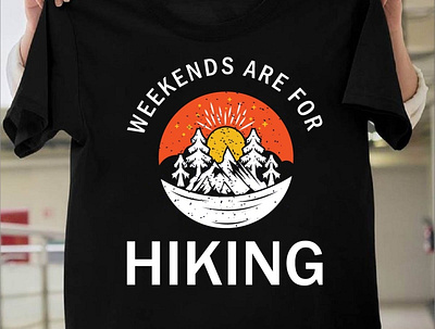 Weekends are for hiking tshirt