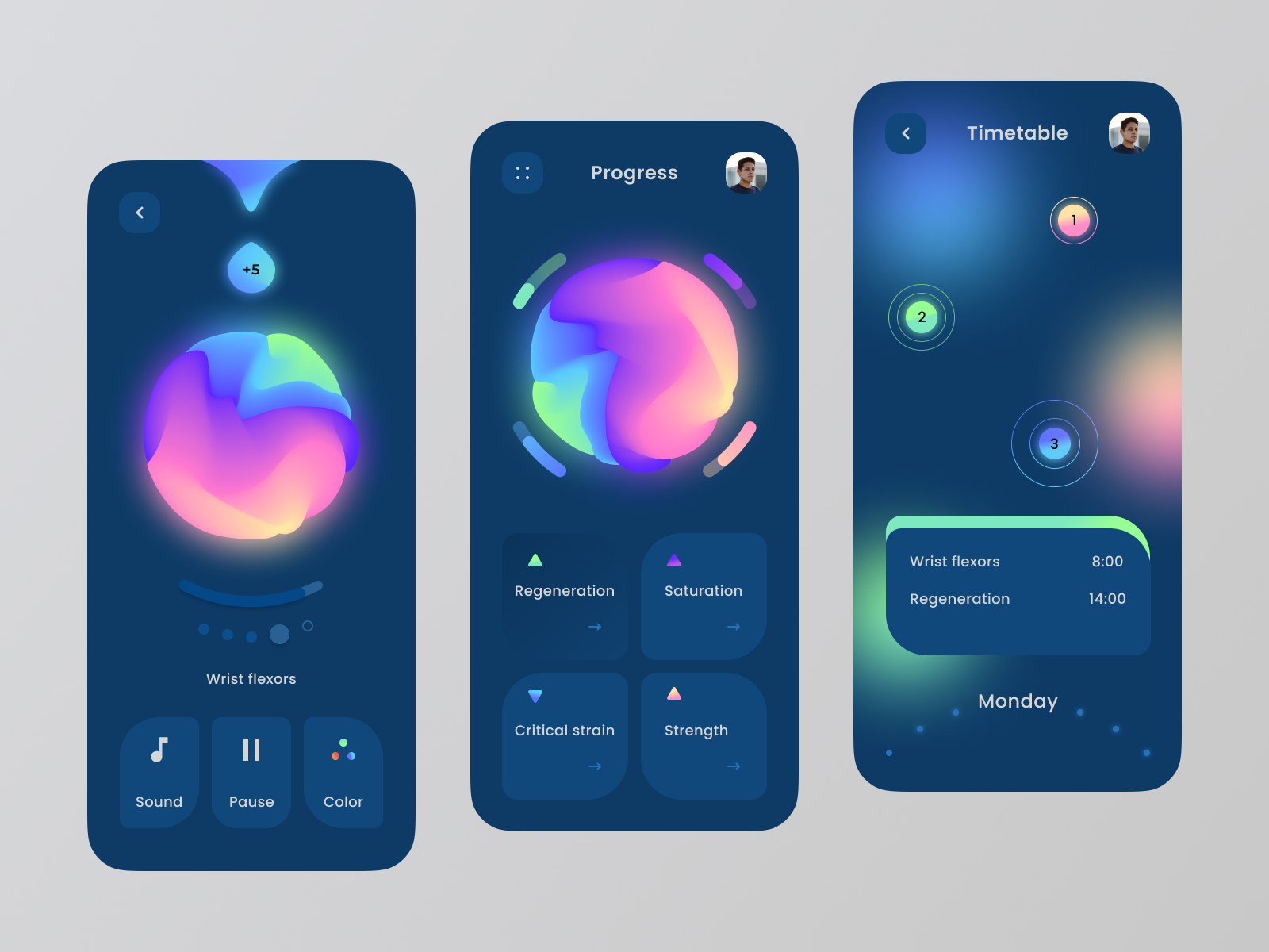 Physiotherapy app by Maksym on Dribbble