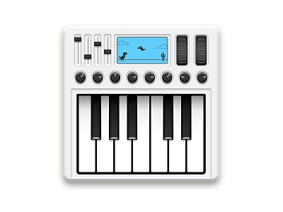 Midi Games digital games illustration interface midi music