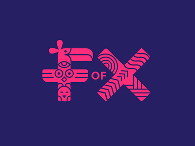 F of X Identity branding festival identity logo