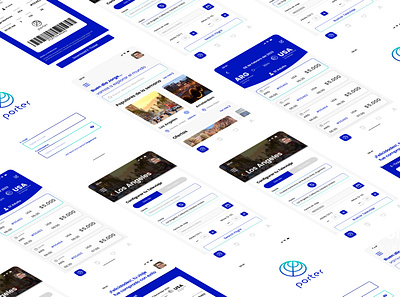 Porter | UX/UI app app concept app redesign design figma graphic design illustration redesign ui