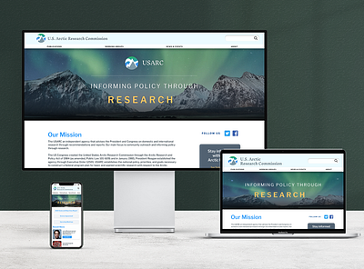 US ARC Website Redesign design product design ui ux web web design