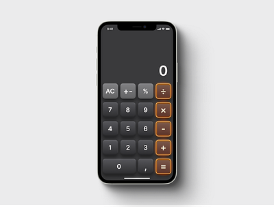Mobile calculator calculator dailyui dailyui 004 day4