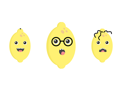 Lemon Gang illustration art drawing illustration lemon illustration lemons placeholder vector vector design yellow