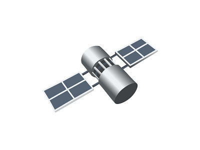 Satellite illustration mainframe2 sketch vector
