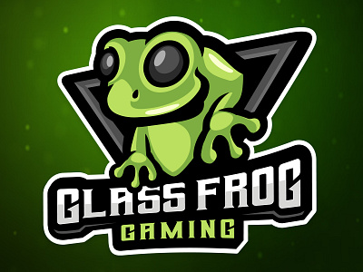 Glass Frog Gaming esports gaming gaminglogo mascot sports